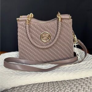 Bebe Small Quilted Crossbody Satchel